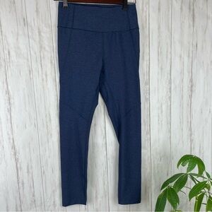 Outdoor Voices blue high waist leggings small